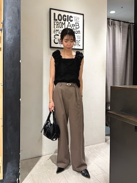「アイテム（パンプス）」を使った、ike_lemageさん（レディース・164cm）の夏コーディネート