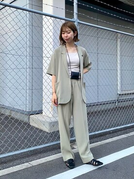 ike_lemageさん（レディース・164cm）の夏コーディネート