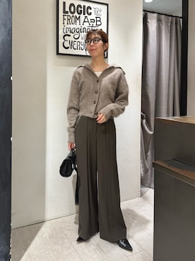 ike_lemageさん（骨格ナチュラル・レディース・164cm）の冬コーディネート