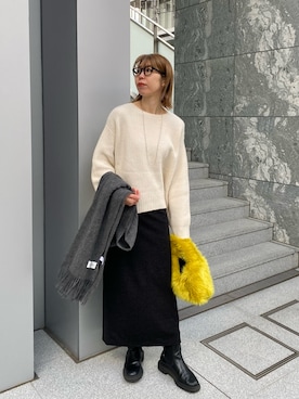 ike_lemageさん（レディース・164cm）の冬コーディネート