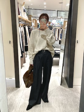 「アイテム（チョーカー）」を使った、ike_lemageさん（レディース・164cm）の秋コーディネート