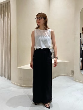 「ロンクスカート」｜ike_lemageさん（レディース・164cm）の夏コーディネート