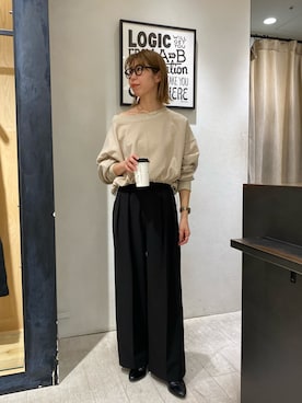 「アイテム（その他）」を使った、ike_lemageさん（レディース・164cm）の冬コーディネート