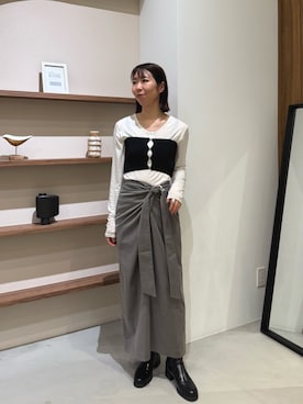 「NUE（ヌエ）のアイテム」を使った、ike_lemageさん（レディース・164cm）の秋コーディネート