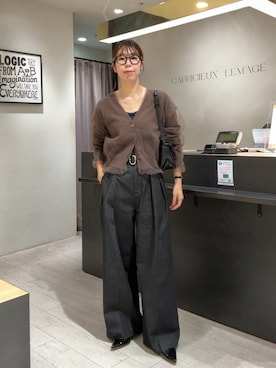 ike_lemageさん（骨格ナチュラル・レディース・164cm）の秋コーディネート