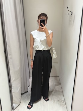 ike_lemageさん（骨格ナチュラル・レディース・164cm）の夏コーディネート