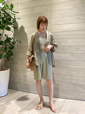 ike_lemageさん（レディース・164cm）の夏コーディネート