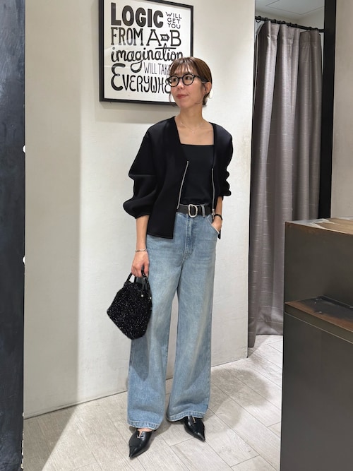 ペプラムジップカーディガン（カーディガン/ボレロ）｜CAPRICIEUX LE