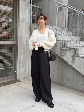 「アイテム（キャミソール）」を使った、ike_lemageさん（レディース・164cm）の秋コーディネート