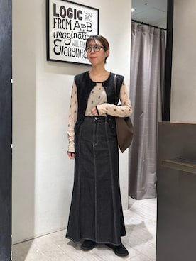 ike_lemageさん（骨格ナチュラル・レディース・164cm）の秋コーディネート
