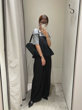「アイテム（パンプス）」を使った、ike_lemageさん（レディース・164cm）の夏コーディネート