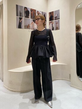 「VERSEAU（ヴェルソー）のアイテム」を使った、ike_lemageさん（レディース・164cm）の秋コーディネート
