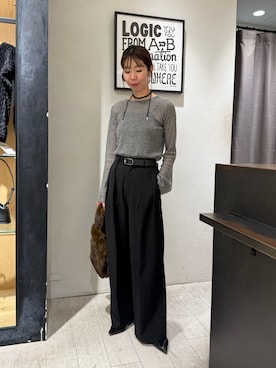 「アイテム（チョーカー）」を使った、ike_lemageさん（レディース・164cm）の秋コーディネート