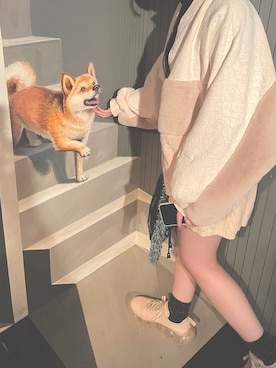 「merry jenny（メリージェニー）のアイテム（ブルゾン）」を使った、ma~さん（レディース・152cm）の秋コーディネート