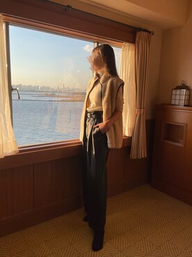 PYONさん（レディース・165cm）の冬コーディネート