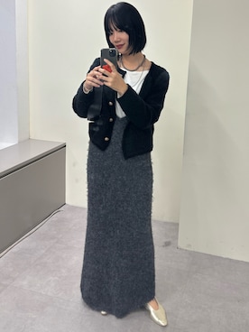 「ツイード」｜Akane.Nさん（レディース・167cm）の秋コーディネート