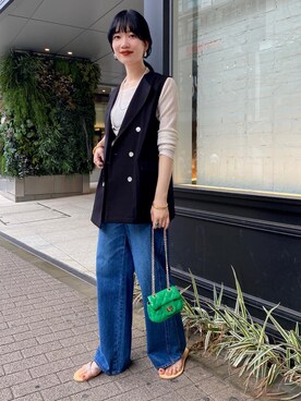 Akane.Nさん（レディース・167cm）の夏コーディネート