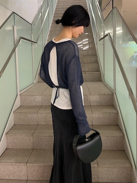 「SHENERY（シーナリー）のアイテム」を使った、Akane.Nさん（レディース・167cm）の春コーディネート