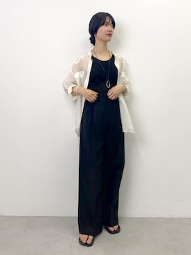 Akane.Nさん（レディース・167cm）の夏コーディネート