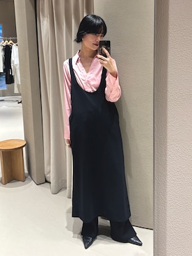 「SHENERY（シーナリー）のアイテム」を使った、Akane.Nさん（レディース・167cm）の春コーディネート