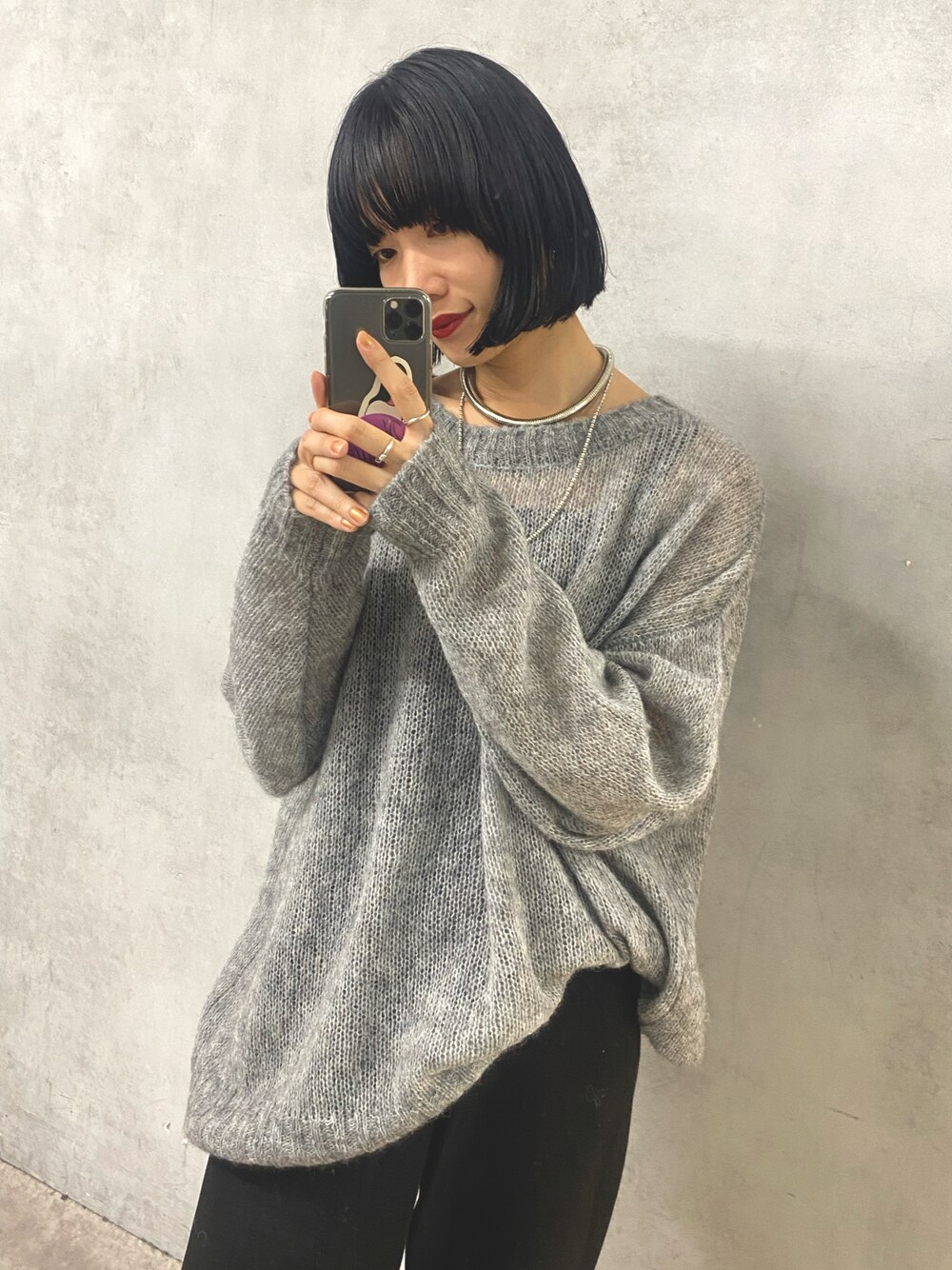 NAGATA_167cm(Shenery)|SHENERYのニット/セーターを使った