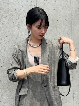 「SHENERY（シーナリー）のアイテム（テーラードジャケット）」を使った、NAGATA_167cmさん（レディース・167cm）の秋コーディネート