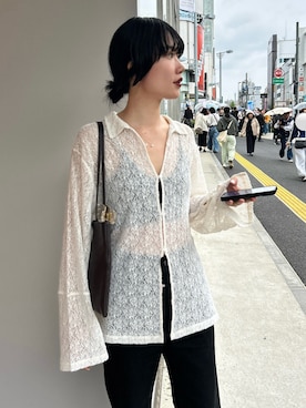 「SHENERY（シーナリー）のアイテム」を使った、Akane.Nさん（レディース・167cm）の春コーディネート