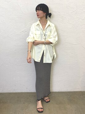 「#オトナカジュアル」｜NAGATA_167cmさん（レディース・167cm）の春コーディネート