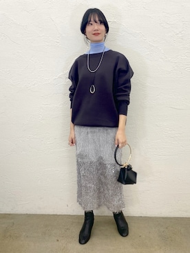 Akane.Nさん（レディース・167cm）の冬コーディネート