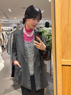 Akane.Nさん（レディース・167cm）の冬コーディネート