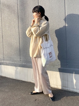 「SHENERY（シーナリー）のアイテム（ブルゾン）」を使った、NAGATA_167cmさん（レディース・167cm）の冬コーディネート