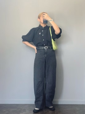 「crocs（クロックス）のアイテム」を使った、SHOさん（骨格ウェーブ・レディース・165cm）の春コーディネート