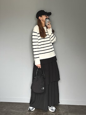 「CLEA（クレア）のアイテム（ワンピース/ドレス）」を使った、SHOさん（レディース・165cm）の春コーディネート