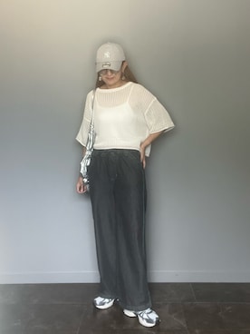 SHOさん（レディース・165cm）の夏コーディネート