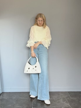 「THE YOn（ザヨン）のアイテム」を使った、SHOさん（レディース・165cm）の冬コーディネート