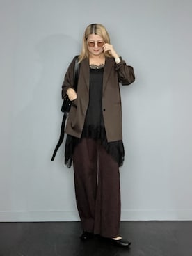 SHOさん（レディース・165cm）の春コーディネート