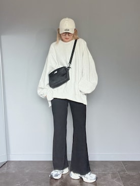 SHOさん（レディース・165cm）の冬コーディネート