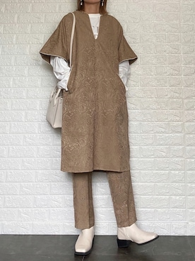 SHOさん（レディース・165cm）の秋コーディネート