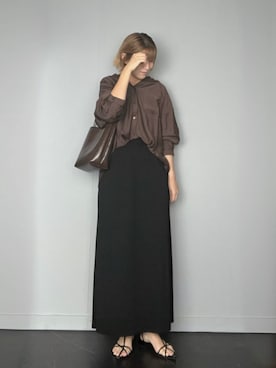 「welleg（ウェレッグ）のアイテム」を使った、SHOさん（レディース・165cm）の夏コーディネート