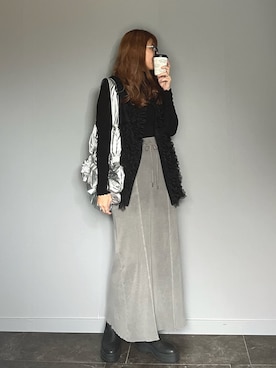 SHOさん（レディース・165cm）の冬コーディネート