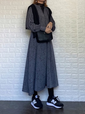 「アイテム（アンサンブル）」を使った、SHOさん（レディース・165cm）の秋コーディネート