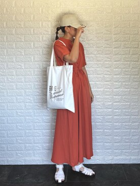 SHOさん（レディース・165cm）の夏コーディネート