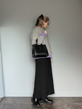 「tiptop（ティップトップ）のアイテム」を使った、SHOさん（レディース・165cm）の冬コーディネート