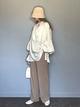 SHOさん（レディース・165cm）の春コーディネート