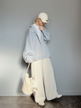 「tiptop（ティップトップ）のアイテム」を使った、SHOさん（レディース・165cm）の冬コーディネート