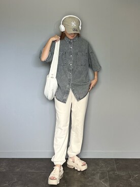 SHOさん（レディース・165cm）の夏コーディネート