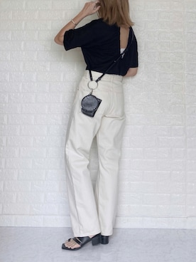 「UNIQLO U」｜SHOさん（レディース・165cm）の夏コーディネート