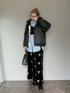 SHOさん（レディース・165cm）の冬コーディネート