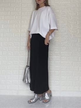 「UNIQLO U」｜SHOさん（レディース・165cm）の夏コーディネート