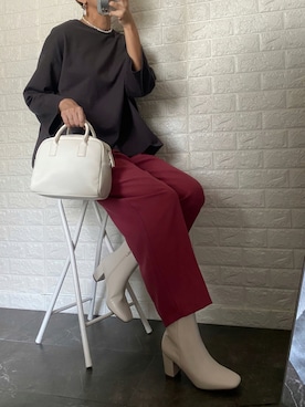 SHOさん（レディース・165cm）の秋コーディネート